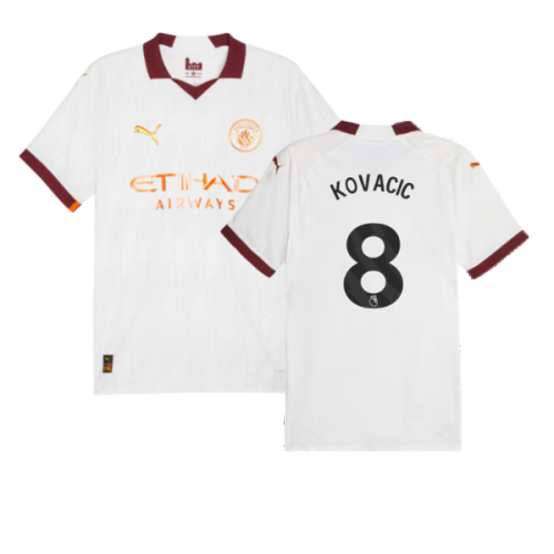 2023-2024 Man City Authentic Away Shirt (Kovacic 8)