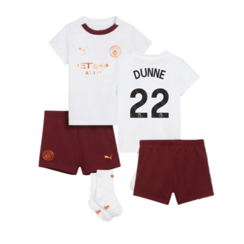 2023-2024 Man City Away Baby Kit (DUNNE 22)