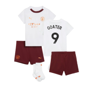 2023-2024 Man City Away Baby Kit (GOATER 9)