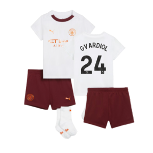 2023-2024 Man City Away Baby Kit (Gvardiol 24)