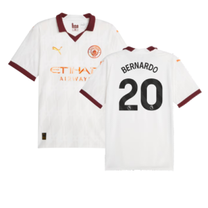 2023-2024 Man City Away Shirt (BERNARDO 20) 2023-2024 Man City Away Shirt (BERNARDO 20)