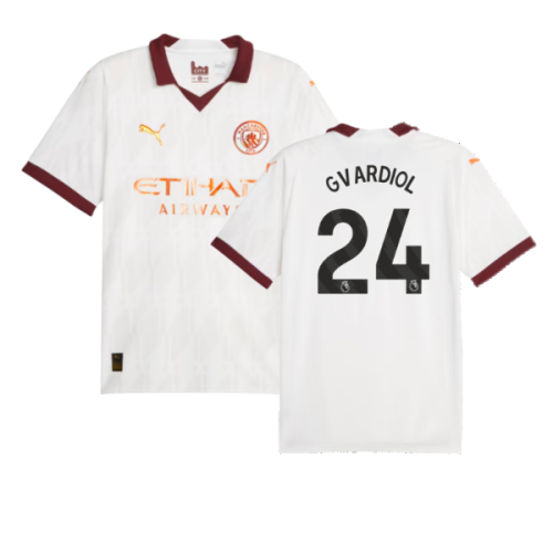 2023-2024 Man City Away Shirt (Gvardiol 24)