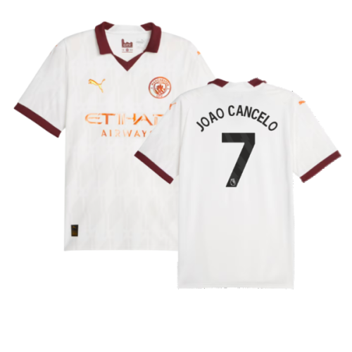 2023-2024 Man City Away Shirt (JOAO CANCELO 7)