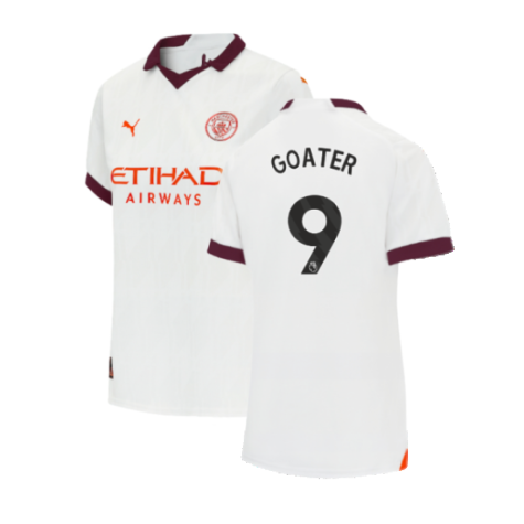 2023-2024 Man City Away Shirt (Ladies) (GOATER 9)