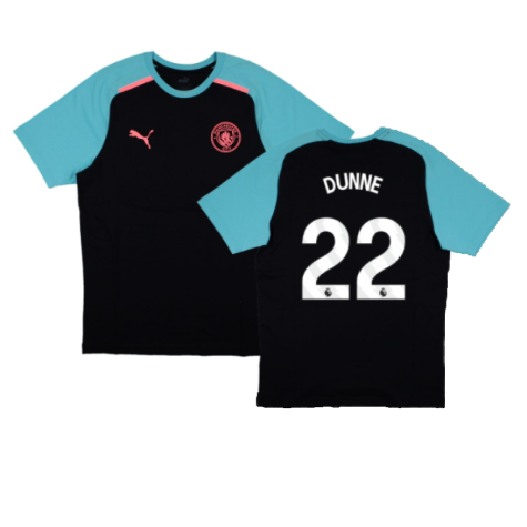 2023-2024 Man City Casuals Tee (Navy) (DUNNE 22)