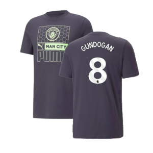 2023-2024 Man City FtblCore AOP Tee (Dark Navy) (GUNDOGAN 8)