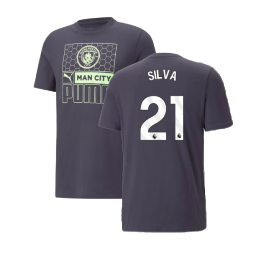 2023-2024 Man City FtblCore AOP Tee (Dark Navy) (SILVA 21)