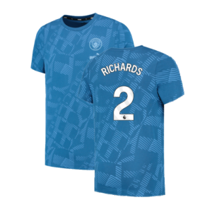 2023-2024 Man City FtblCore AOP Tee (Lake Blue) (RICHARDS 2)