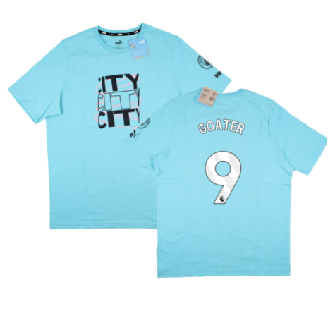 2023-2024 Man City FtblCore Graphic Tee (Hero Blue) (GOATER 9)