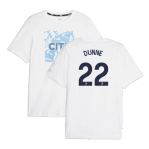 2023-2024 Man City FtblCore Graphic Tee (White) (DUNNE 22)