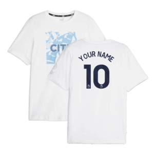 2023-2024 Man City FtblCore Graphic Tee (White)