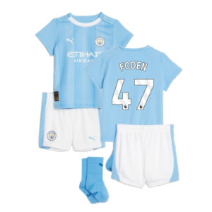 2023-2024 Man City Home Baby Kit (FODEN 47)