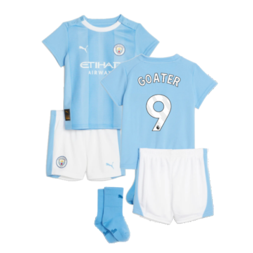 2023-2024 Man City Home Baby Kit (GOATER 9)