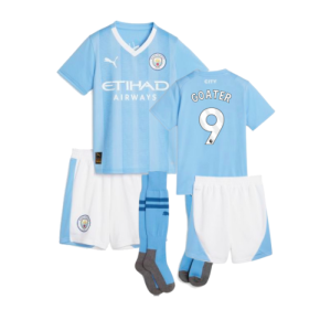 2023-2024 Man City Home Mini Kit (GOATER 9)