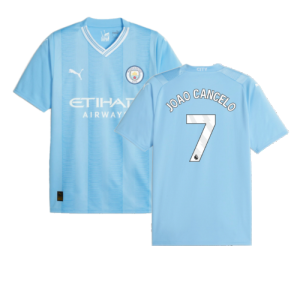 2023-2024 Man City Home Shirt (JOAO CANCELO 7)