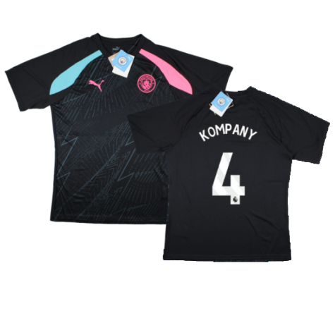 2023-2024 Man City Pre-Match Jersey (Dark Navy) (KOMPANY 4)