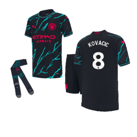 2023-2024 Man City Third Mini Kit (KOVACIC 8)