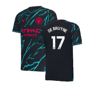 2023-2024 Man City Third Shirt (DE BRUYNE 17)