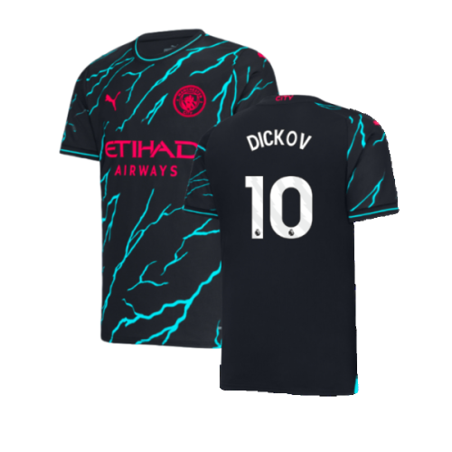 2023-2024 Man City Third Shirt (DICKOV 10)