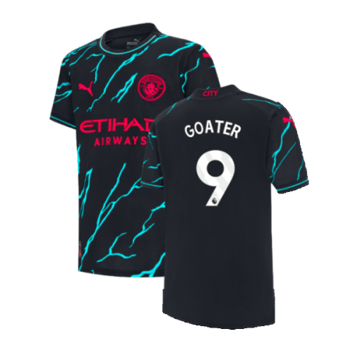 2023-2024 Man City Third Shirt (Kids) (GOATER 9)