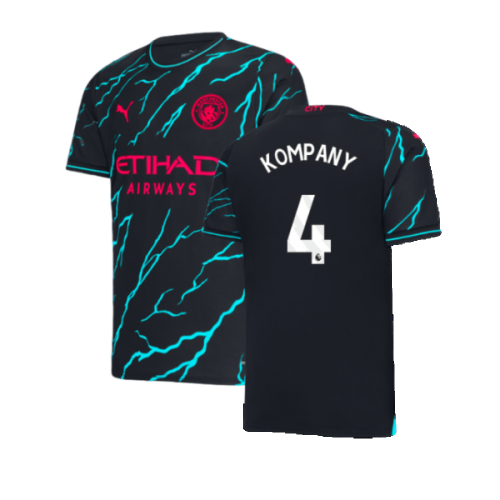 2023-2024 Man City Third Shirt (KOMPANY 4)