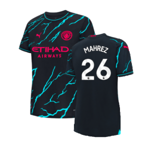 2023-2024 Man City Third Shirt (Ladies) (MAHREZ 26)