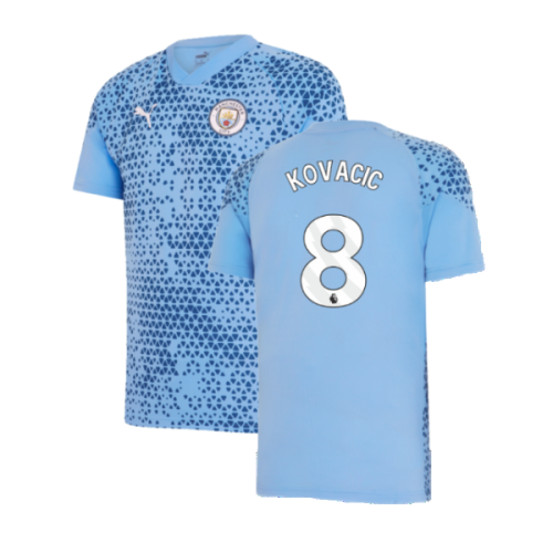 2023-2024 Man City Training Jersey (Light Blue) (KOVACIC 8)