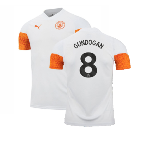 2023-2024 Man City Training Jersey (Marble) (GUNDOGAN 8)