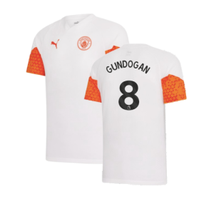 2023-2024 Man City Training Jersey (Marble) - Kids (GUNDOGAN 8)