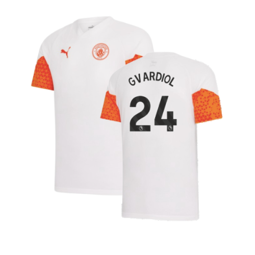 2023-2024 Man City Training Jersey (Marble) - Kids (Gvardiol 24)