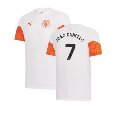 2023-2024 Man City Training Jersey (Marble) - Kids (JOAO CANCELO 7)