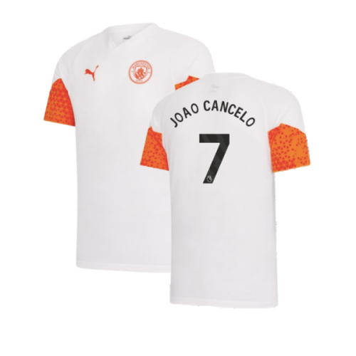 2023-2024 Man City Training Jersey (Marble) - Kids (JOAO CANCELO 7)