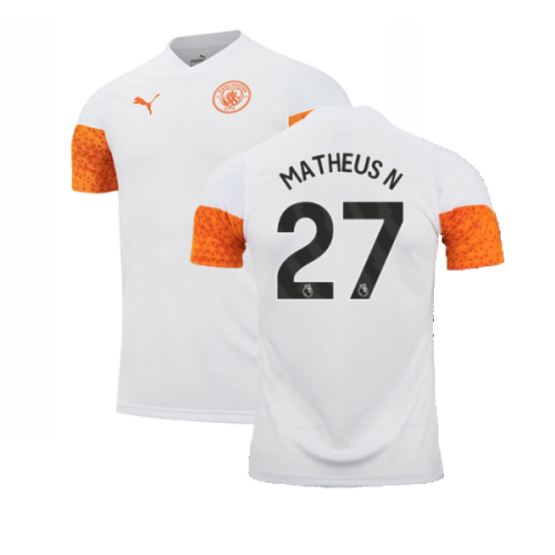 2023-2024 Man City Training Jersey (Marble) (Matheus N 27)