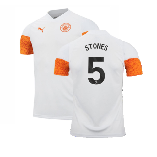 2023-2024 Man City Training Jersey (Marble) (STONES 5)