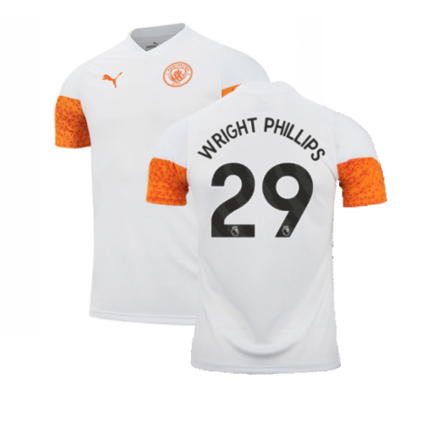 2023-2024 Man City Training Jersey (Marble) (WRIGHT PHILLIPS 29)