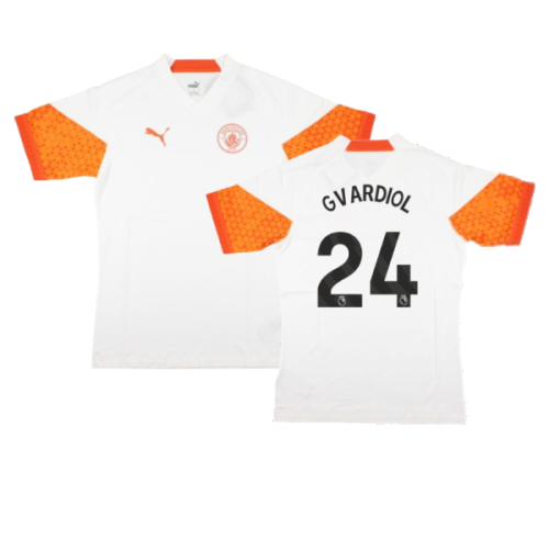 2023-2024 Man City Training Jersey Pro (Marble) (Gvardiol 24)