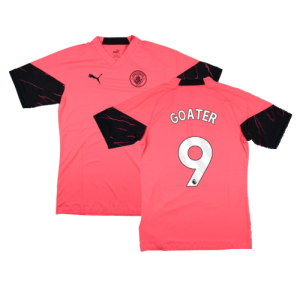 2023-2024 Man City Training Jersey Pro (Sunset Glow) (GOATER 9)