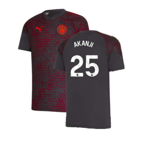 2023-2024 Man City Training Jersey (Strong Grey) - Kids (AKANJI 25)