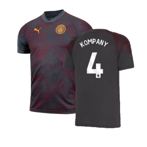 2023-2024 Man City Training Jersey (Strong Grey) (KOMPANY 4)