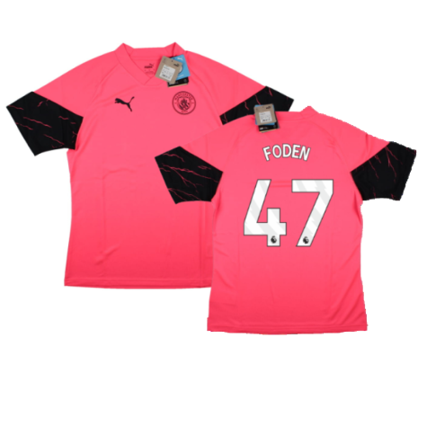 2023-2024 Man City Training Jersey (Sunset Glow) (FODEN 47)