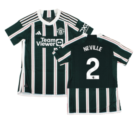 2023-2024 Man Utd Authentic Away Shirt (Ladies) (Neville 2)