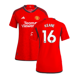 2023-2024 Man Utd Authentic Home Shirt (Ladies) (Keane 16) 2023-2024 Man Utd Authentic Home Shirt (Ladies) (Keane 16)