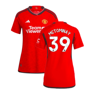 2023-2024 Man Utd Authentic Home Shirt (Ladies) (McTominay 39) 2023-2024 Man Utd Authentic Home Shirt (Ladies) (McTominay 39)
