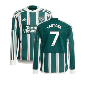 2023-2024 Man Utd Away Long Sleeve Shirt (Kids) (Cantona 7) 2023-2024 Man Utd Away Long Sleeve Shirt (Kids) (Cantona 7)