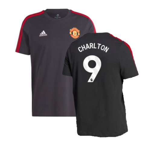 2023-2024 Man Utd DNA Tee (Black) (Charlton 9)