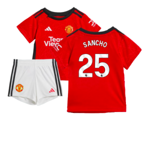 2023-2024 Man Utd Home Baby Kit (Sancho 25)