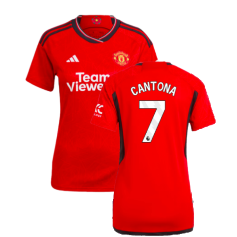 2023-2024 Man Utd Home Shirt (Ladies) (Cantona 7)