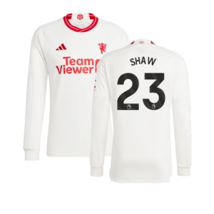 2023-2024 Man Utd Long Sleeve Third Shirt (Shaw 23) 2023-2024 Man Utd Long Sleeve Third Shirt (Shaw 23)