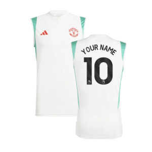 2023-2024 Man Utd Sleeveless Jersey (White)