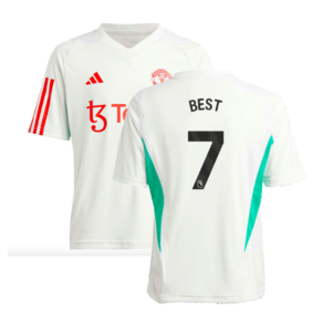 2023-2024 Man Utd Training Jersey (White) - Kids (Best 7) 2023-2024 Man Utd Training Jersey (White) - Kids (Best 7)